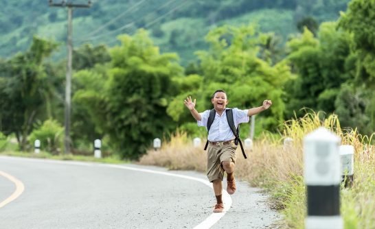running