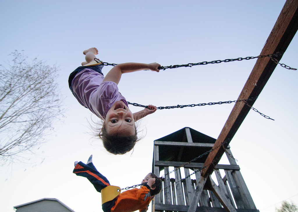 Day 103: Joy swinging